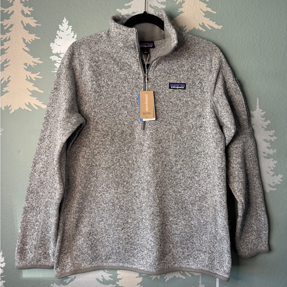 Patagonia Gray Women’s Sweater, NWT. Missed the return window
